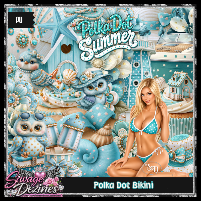 (image for) Polka Dot Bikini Kit